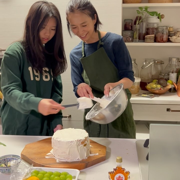 娘のお誕生日のご飯♪アボガド🥑とエビ🦐で、ポキとエビチリがリクエスト：2024年10月13日