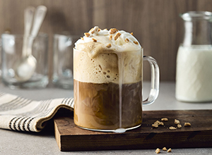 カナダの夜のメープルコーヒー